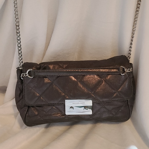 Michael Kors Shoulder Bag - gunmetal color - Picture 2 of 6